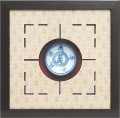 壁挂工艺-梅兰菊竹之兰(工艺碗)